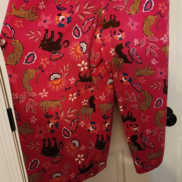 Pink Patterned Jumpsuit - Picture 12 of 12